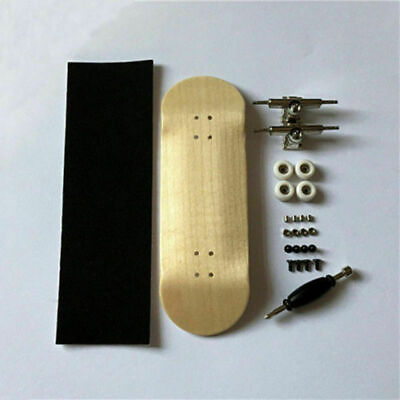 #ad 32mm Basic Complete Wooden Pro Fingerboard Finger Skateboard Maple Quality Feel $13.99