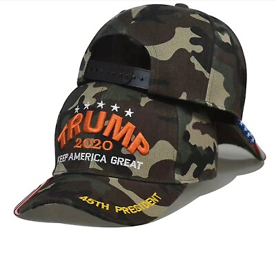 #ad Trump 2020 Keep America Great 45th President SnapBack Hat Cap MAGA $16.99