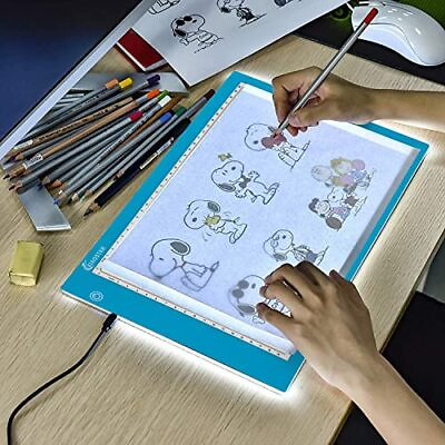 #ad Light Box Drawing A4Tracing Board with 3 Brightness Adjustable for Artists An... $45.85