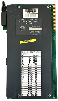 #ad Allen Bradley 1771 IBD Input Module Digital 10 30V used CC4 $69.99