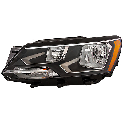 #ad Headlight Fits 16 19 Volkswagen Passat Left Driver Halogen Headlamp $140.00