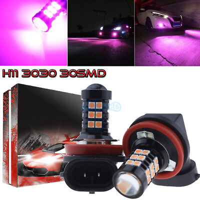 #ad 2Pcs H11 H8 H9 H16 3030 30SMD LED Fog Lights Conversion Kit Super 14000K Purple $14.99