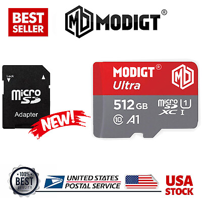 #ad 10x Universal Micro SD Card 512GB Ultra Class 10 SDXC Memory Card for Dash Cams $200.54