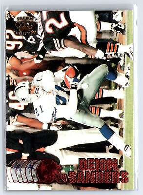 #ad 1997 Pacific Crown Collection Copper #104 Deion Sanders $10.00