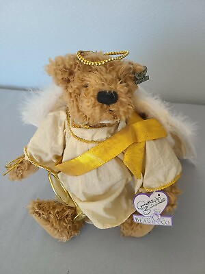 #ad annette funicello Angel Bear 10 Inch With Stand $20.40