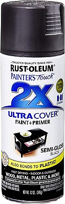 #ad Rust Oleum 249061 Painter#x27;s Touch 2X Ultra Cover 12 Ounce Semi Gloss Pack of 6 $43.99