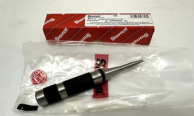#ad THE L.S. STARRETT 18C AUTOMATIC 5quot; CENTER PUNCH Adjustable To Control BlOW NIB $47.98