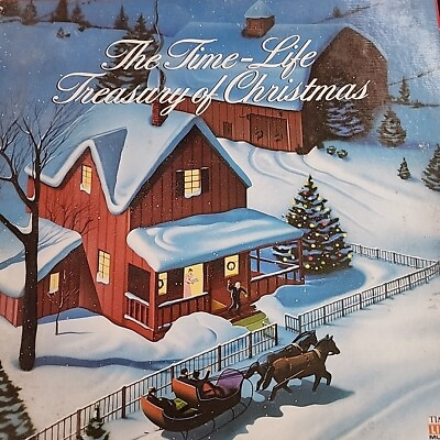 #ad The Time Life Treasury Of Christmas 3 LP Box Set Records NM STL 107 $48.00