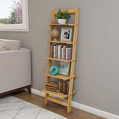 #ad Home Dcor 5tier Decorative Leaning Bookshelf For Bedroom Living Room Or Kitchen $54.12