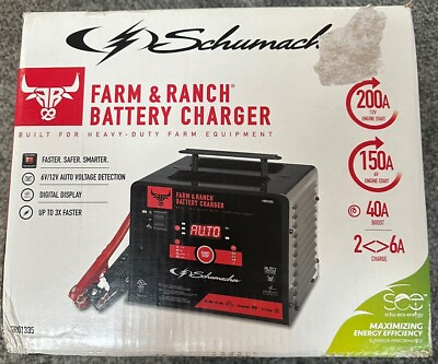 #ad Schumacher FRO1335 200A 6V 12V Battery Charger 200 Amp 3499104706 1 New in Box $199.95