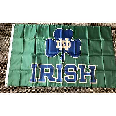 #ad Notre Dame Fighting Irish New Flag 3x5 Ft Man Cave Garage Game Day Tail Gate $19.99
