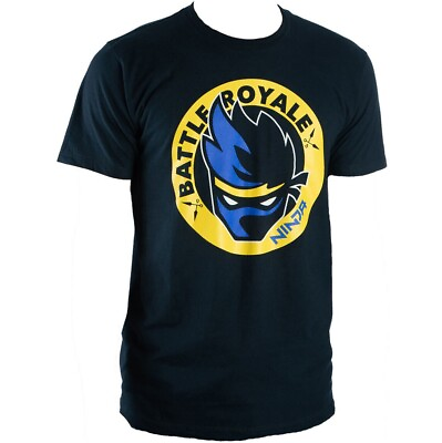 #ad Ninja Battle Royale T Shirt Officially Licensed Fortnite Tee Men#x27;s Size XXL $10.00