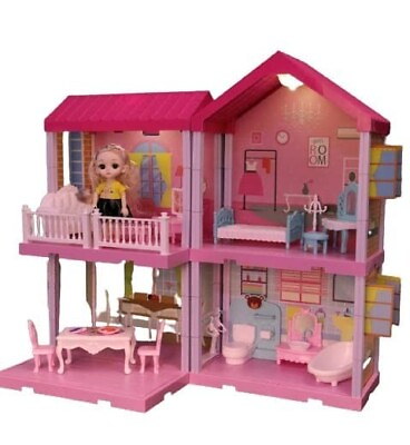 #ad Doll House Princess Dream House Play Set with Accessories amp; Doll Furnitures $99.19