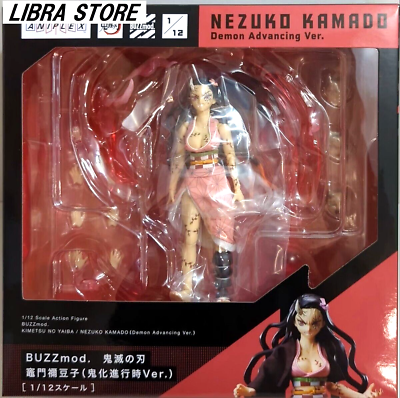 #ad RARE Demon Slayer BUZZmod. Nezuko Kamado Demon ver. Figure 1 12 EXPRESS from JP $239.99