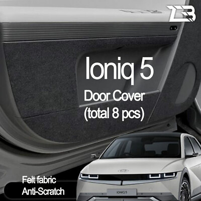 #ad Express Ship Door Anti Scratch Felt Cover 8pcs for Hyundai Ioniq 5 $54.00