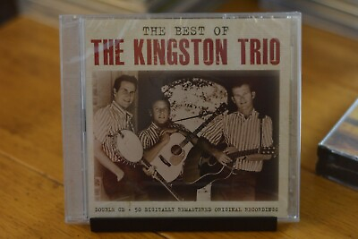 #ad THE KINGSTON TRIO quot;THE BEST OFquot; DOUBLE CD NEW SEALED 2 DISC CASE CRACK 183 $14.99