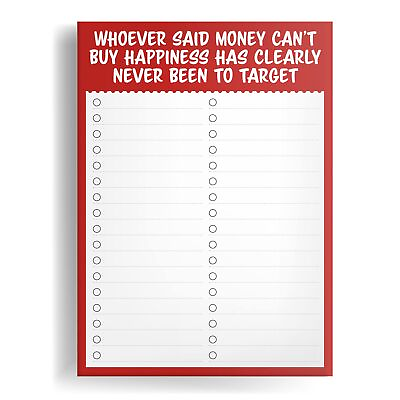 #ad Funny Notepads Includes 2 Magnetic Pads Grocery List To do List Shoppin... $20.42