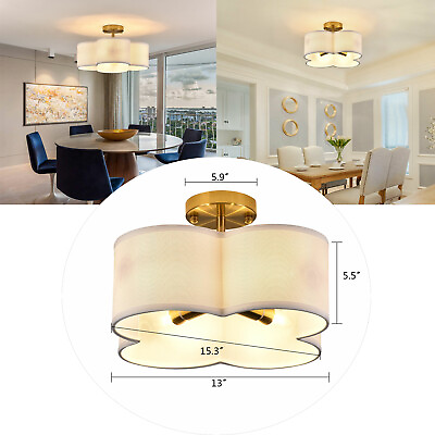 #ad Modern 4*40W Chandelier 4 Light Pendant Lamp Bedroom Ceiling Light Fixture E12 $33.00