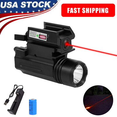 LOW PROFILE RED LASER AND FLASHLIGHT COMBO FOR SMITH AND WESSON SD9VE SD40VE Mamp;P $25.99