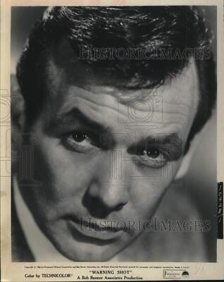 #ad 1964 Press Photo David Janssen stars in quot;Warning Shotquot; tup13932 $17.99