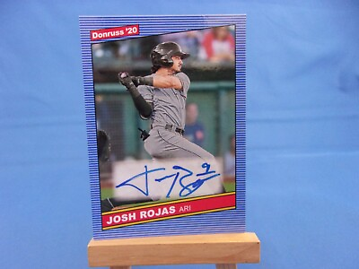 #ad Donruss 2020 Retro 1986 Signature Autograph Auto Josh Rojas $10.79