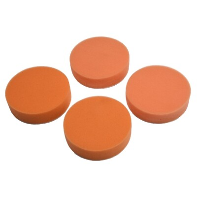 #ad Orange Sponge Polishing Pad Set 4inch Cleaning Tools for Better Surface Finish $7.55