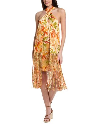 #ad Farm Rio Leopard Forest Mini Dress Women#x27;s $99.99