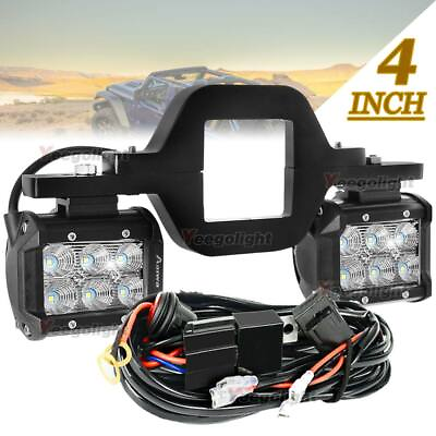 #ad #ad Tow Hitch Mounting Bracket LED Tow Lights Pods Backup Reverse 4#x27;#x27; For Truck SUV $34.19