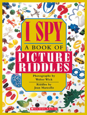 #ad I Spy: A Book of Picture Riddles Hardcover By Jean Marzollo GOOD $4.26