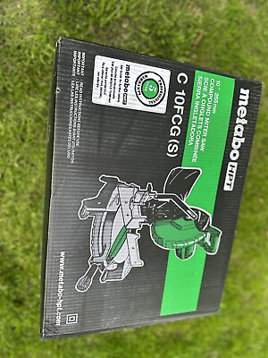 #ad Metabo HPT C10FCGS 120 V Single Bevel Compound Miter Saw $105.00