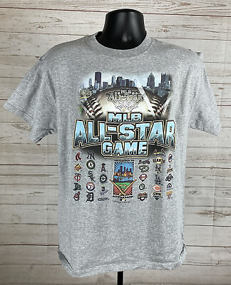 #ad MLB All Star Game Pittsburgh 2006 Shirt Adult Medium Baseball Pre Owned ST210 $21.24