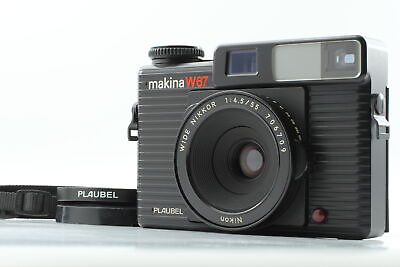 #ad Top MINT CLA PLAUBEL Makina W67 6x7 Camera 55mm f 4.5 Lens w hood From JAPAN $2999.90