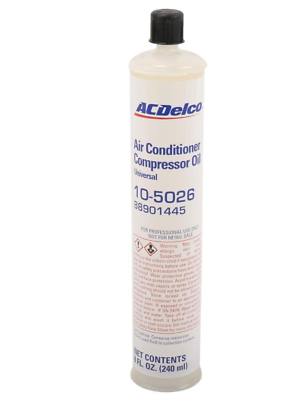 #ad NEW ACDelco Air Conditioner A C Compressor PAG Oil 10 5026 8oz Bottle 88901445 $19.90