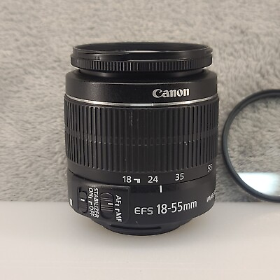 #ad Canon Camera Zoom Lens 58mm EF S 18 55mm f 3.5 5.6 IS ll Image Stabilizer AF MF $49.99