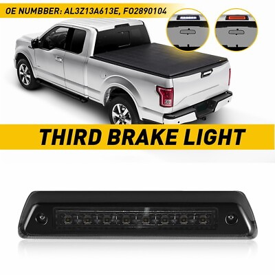 #ad LED Smoke 3rd Third Brake Light Hyper Flash For 09 14 Ford F150 amp;F150 SVT Raptor $35.99