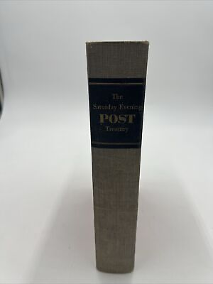 #ad 1954 The Saturday Evening POST Treasury 1st Printing Hard Cover $9.99
