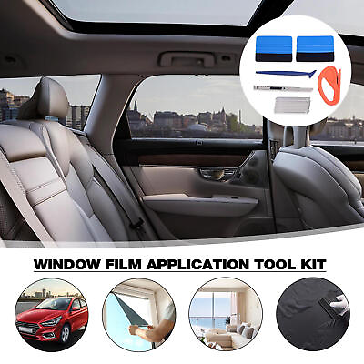 #ad 15 X Car Film Wrap Tools Kit Squeegee Set Scraper Cutter for Vehicle Window Tint $12.68