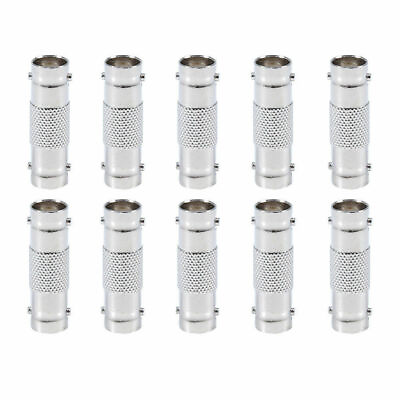 #ad Fite ON 10pcs BNC to BNC Coupler Cable Connector for CCTV Security Camera System $7.29