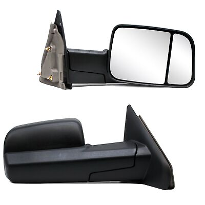 #ad Manual Pair Towing Mirrors fit 02 08 Dodge Ram 1500 03 09 Ram 2500 3500 LHRH $104.24