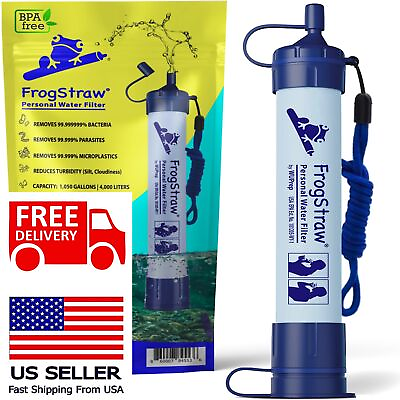 #ad Best Camping Safety amp; Survival Equipment Survival Water Filtration System USA $12.45