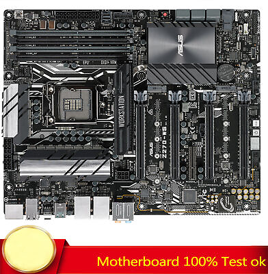 #ad FOR ASUS Z270 WS Motherboard Support LGA1151 DDR4 DPHDMI 100% Test Work $351.49