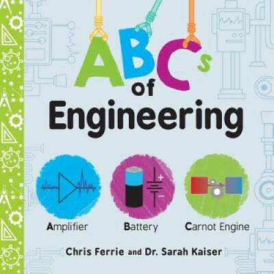 #ad ABCs of Engineering Baby University Board book By Ferrie Chris GOOD $4.55