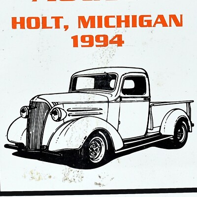 #ad 1994 Holt Aamp;W Drive in Restaurant Cruisin Classic Car Show Meet Michigan #3 $37.50