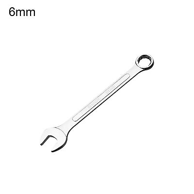 #ad 6 18mm Wrench Mirror Polished Wide Use Open End Ratchet Combination Wrench 6mm $8.10