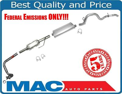 #ad Fits 1997 1999 Wrangler 2.5L Fed Emissions Engine Pipe Converter Exhaust System $461.00