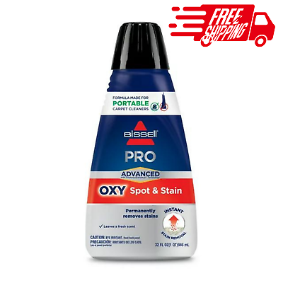 #ad Bissell Professional Spot and Stain Oxy Portable Machine Formula 32 Fl. Oz. $18.02