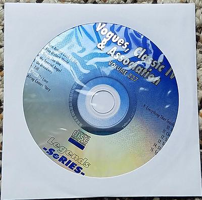 #ad LEGENDS KARAOKE CDG DISC VOGUESCLASSIC IV amp; ASSOCIATION OLDIES 227 17 SONGS $11.78