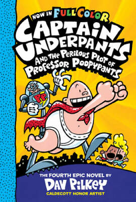#ad Captain Underpants and the Perilous Plot of Professor Poopypants: Color E GOOD $4.31