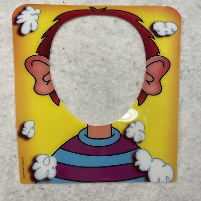 #ad PIE FACE Game SPLASH CARD MASK 2015 Replacement Pieces Parts Face Mask Only B6 $2.99