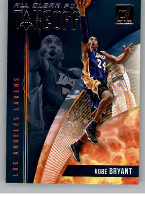 #ad 2018 19 Donruss All Clear for Takeoff Basketball Insert #15 Kobe Bryant Los Ange $19.95